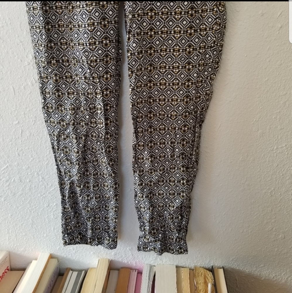 Patterned flowy pants - Picture 4 of 6